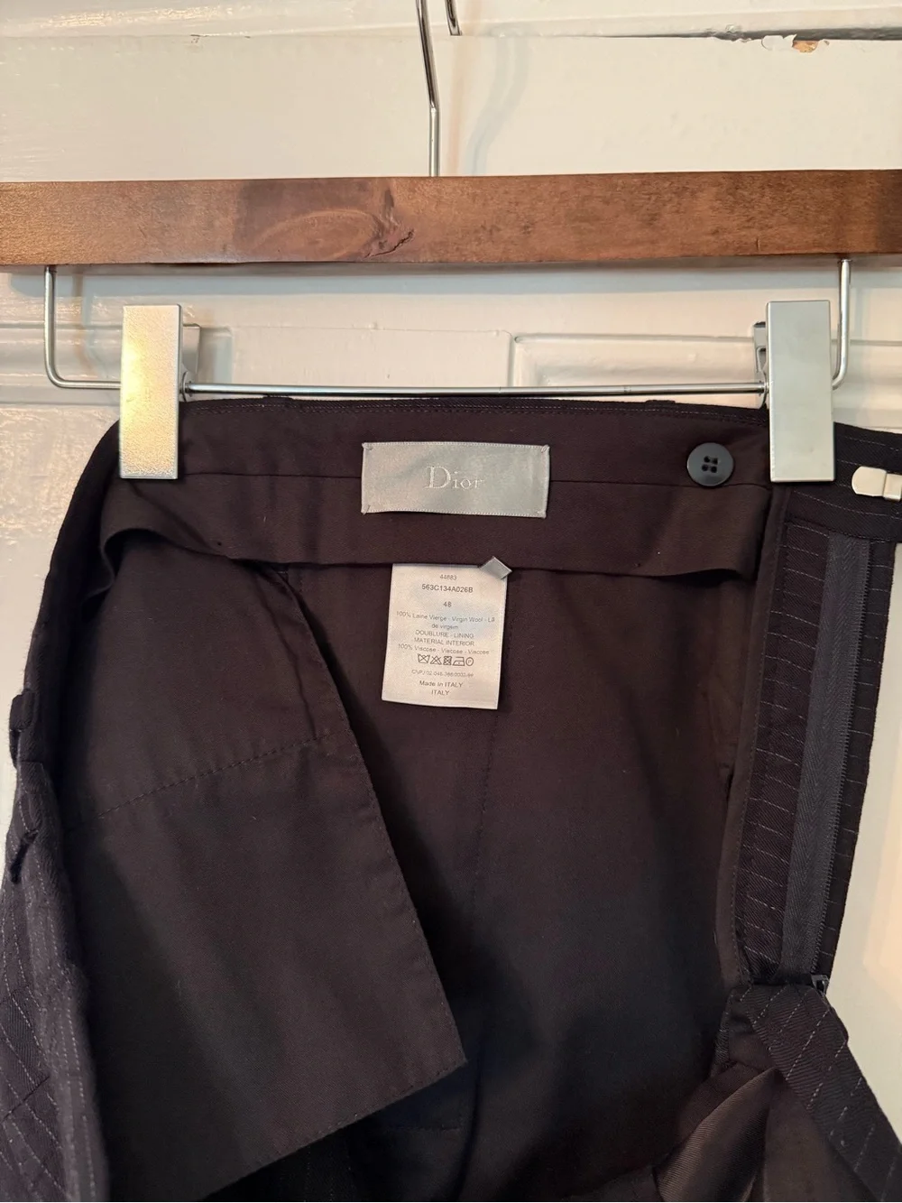 Dior Navy Pinstripe Pants
